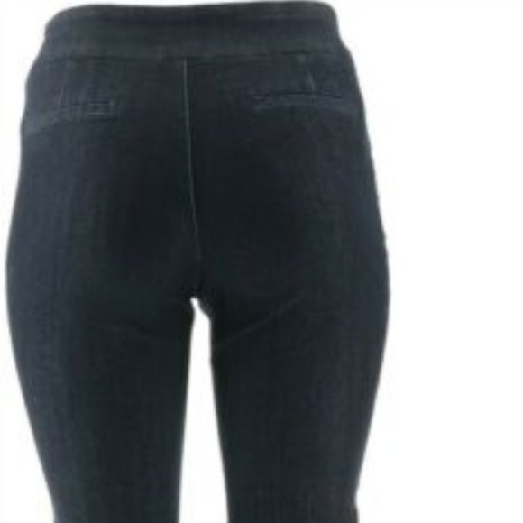 NWT DENIM & CO SMOOTH WAIST STRAIGHT LEG JEANS 4T (TALL) - Picture 4 of 9